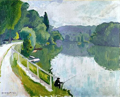 Bords de Riviere 1913 By Albert Marquet