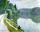 Bords de Riviere 1913 By Albert Marquet