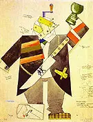 Methusalem 1922 By George Grosz