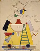 Amalie 1922 By George Grosz