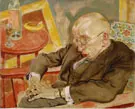 The Writer Max Herrmann Neisse 1927 By George Grosz