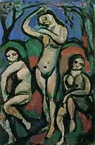 Nudes 1914 By George Rouault