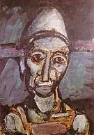 The Old Clown 1917 By George Rouault