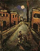 Christ in the Suburbs 1920 By George Rouault