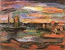 Twilight The Seashore 1939 By George Rouault