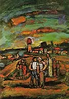 Twilight Ile de France By George Rouault