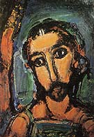 Head of Christ Passion 1937 By George Rouault