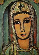 Veronica 1945 By George Rouault