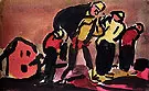 Faubourg c1910 By George Rouault