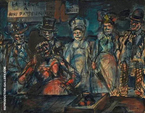 Slaughter 1905 By George Rouault