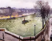La Seine a Paris 1914 By Albert Marquet