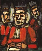 The Three Judges c1936 By George Rouault