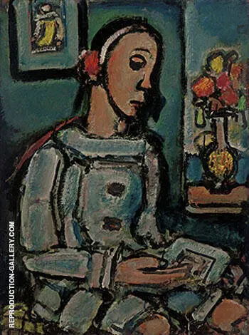 Le Pierrot Sage By George Rouault