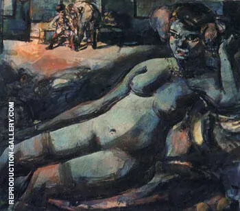 Odalisque 1906 By George Rouault