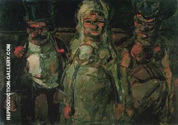 Pitch Ball Puppets The Birde 1907 By George Rouault