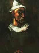Clown 1912 By George Rouault