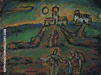 Autumnal Night Landscape 1952 By George Rouault