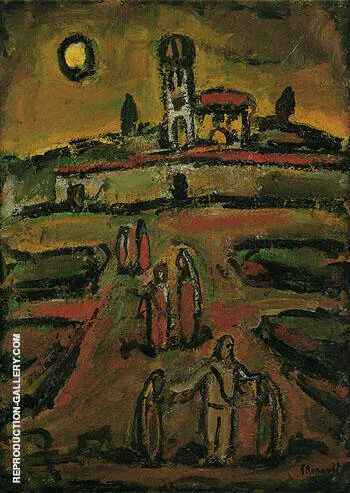 At the End of Autumn III 1952 By George Rouault
