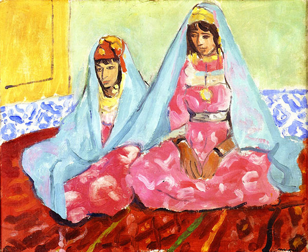 Femmes de Laghouat 1921 by Albert Marquet | Oil Painting Reproduction