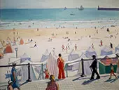 Plage des Sables d'Olonne 1933 By Albert Marquet