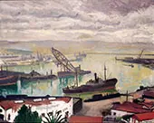 Port d'Alger 1935 By Albert Marquet