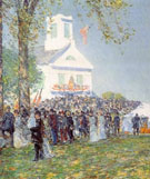 County Fair New England By Childe Hassam