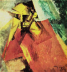 Portrait of a Tragic Being 1920 By Lyonel Feininger