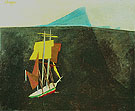 The Blue Island 1934 By Lyonel Feininger