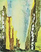 Manhattan I 1940 By Lyonel Feininger