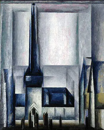 Gelmeroda IX By Lyonel Feininger