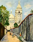 Basilica By Maurice Utrillo