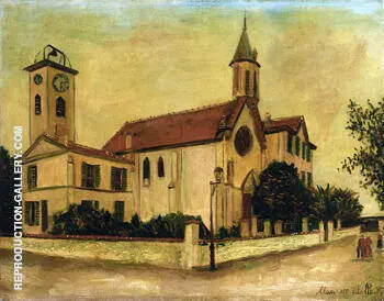 Beaulieu Church By Maurice Utrillo