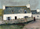 Farm on L'lle d'Ouessant 1910 By Maurice Utrillo