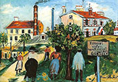 Land Sale at Gentilly By Maurice Utrillo