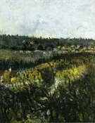 Near Montmagny 1908 By Maurice Utrillo