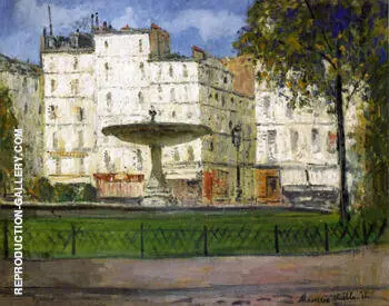 Place Pigalle 1910 By Maurice Utrillo
