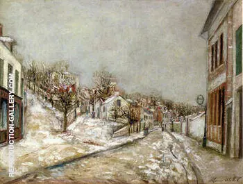 Pontoise 1912 By Maurice Utrillo