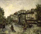 Porta Saint Martin in Parigi 1908 By Maurice Utrillo