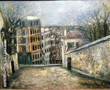 Rue Du Mont-Ceris 1914 By Maurice Utrillo