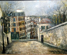 Rue Du Mont-Ceris 1914 By Maurice Utrillo
