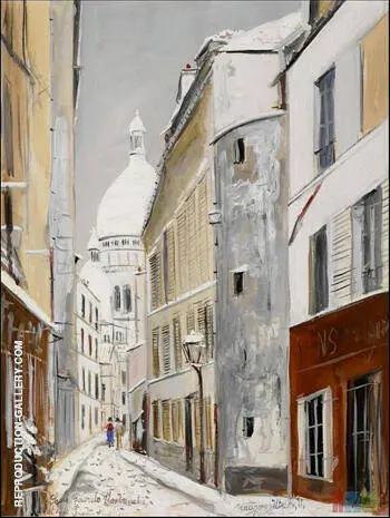 Sacre Coeur By Maurice Utrillo