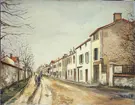 Suburban Street Scene 1910 By Maurice Utrillo
