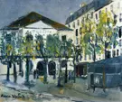 The Theatre de I Atelier 1913 By Maurice Utrillo