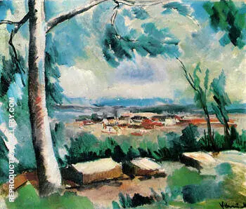 The Village By Maurice Utrillo