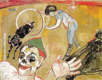 Circus 1906 By Natalia Goncharova
