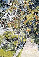 Rowan Tree Panino near Vyazma 1906 By Natalia Goncharova