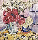 Peonies 1906 By Natalia Goncharova