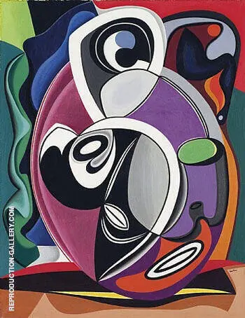 Abstraction 1928 By Auguste Herbin