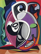 Abstraction 1928 By Auguste Herbin