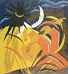 Reaping 1911 By Natalia Goncharova